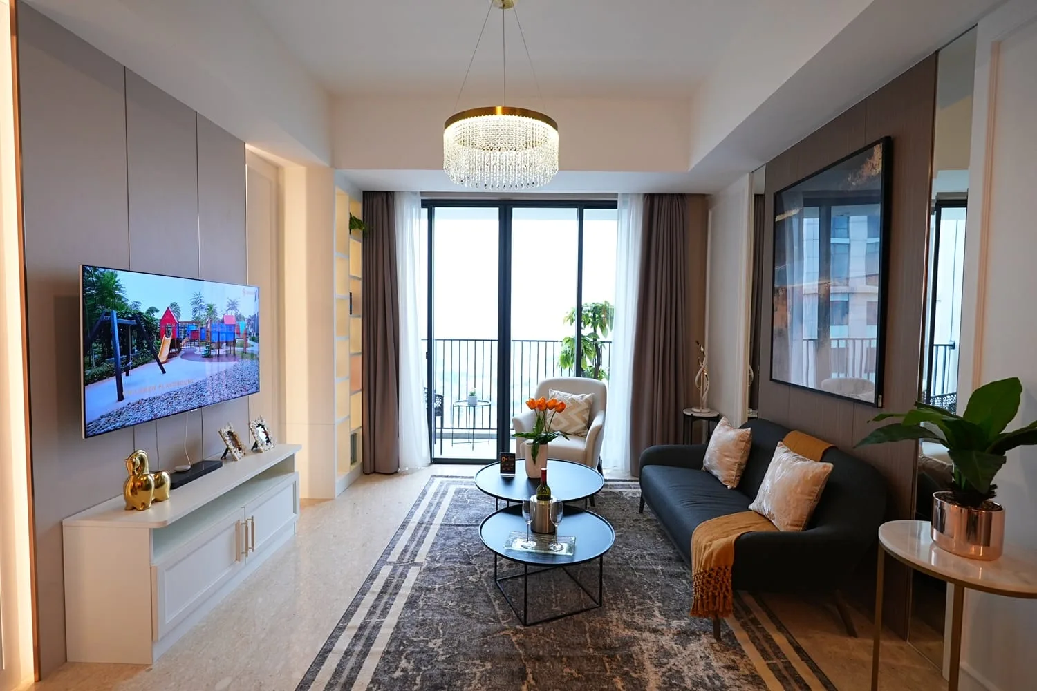 2 Bedroom Elegance Tower Corner 103m2 Marble Floor Southgate Residence